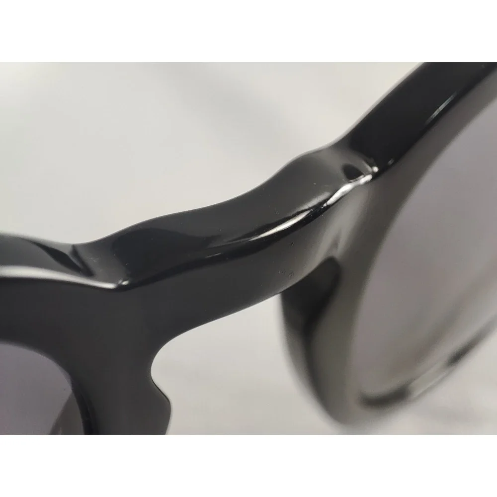Gant‎ Rugger Borea BLK-3 Black Sunglasses 52-21-145 Round P3 Acetate